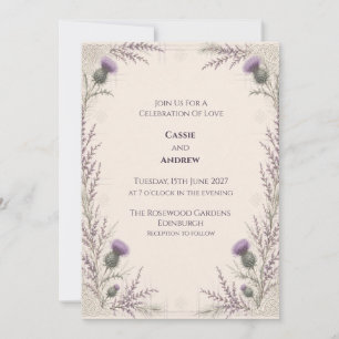Personalised Wedding Invitation