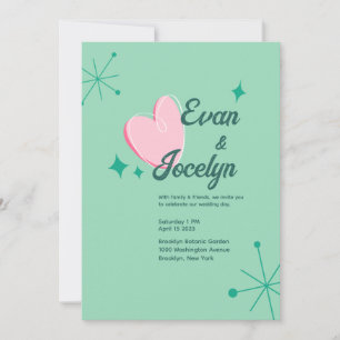 Personalised Wedding invitation