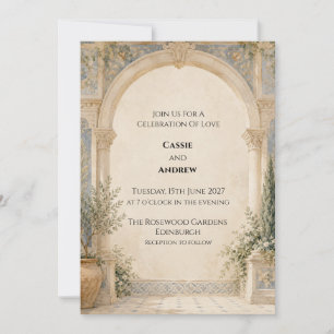 Personalised Wedding Invitation