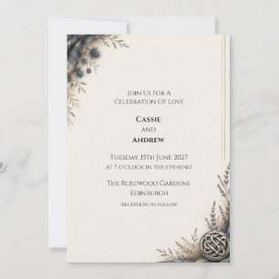 Personalised Wedding Invitation