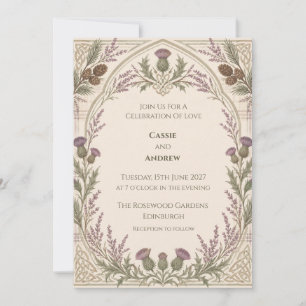 Personalised Wedding Invitation