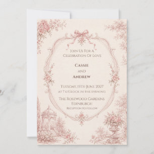 Personalised Wedding Invitation