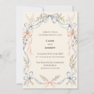 Personalised Wedding Invitation