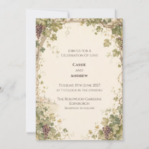Personalised Wedding Invitation