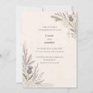Personalised Wedding Invitation