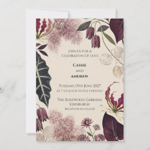Personalised Wedding Invitation