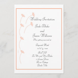 Personalised Wedding Invitations