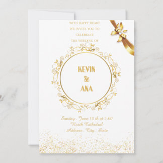 Personalised Wedding Invitations | Elegant, Rustic