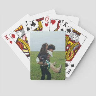 Personalised Wedding Keepsake Couple Playing Cards