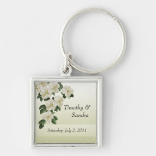Personalised Wedding Keepsake Keychains