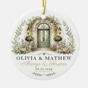 Personalised Wedding Keepsake Ornament