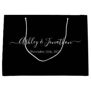 Personalised Wedding Large Gift Bag