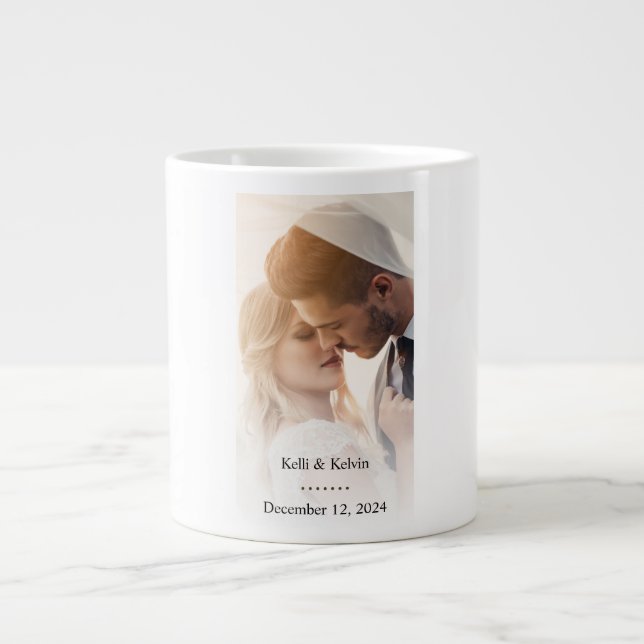 Personalised Wedding Mug (Front)
