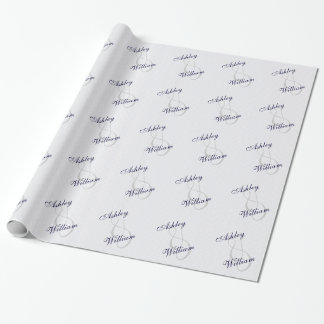 Personalised Wedding or Engagement Gift Wrap