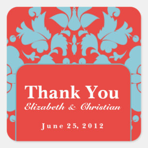 Personalised Wedding or Event Sticker