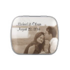 Personalised Wedding Photo Candy Favours Tin