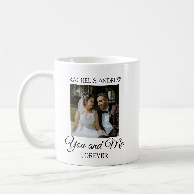 Personalised Wedding Photo Coffee Mug | Custom (Left)