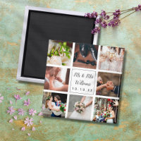 Personalised Wedding Photo Collage