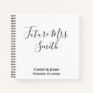Personalised Wedding Planner Notebook