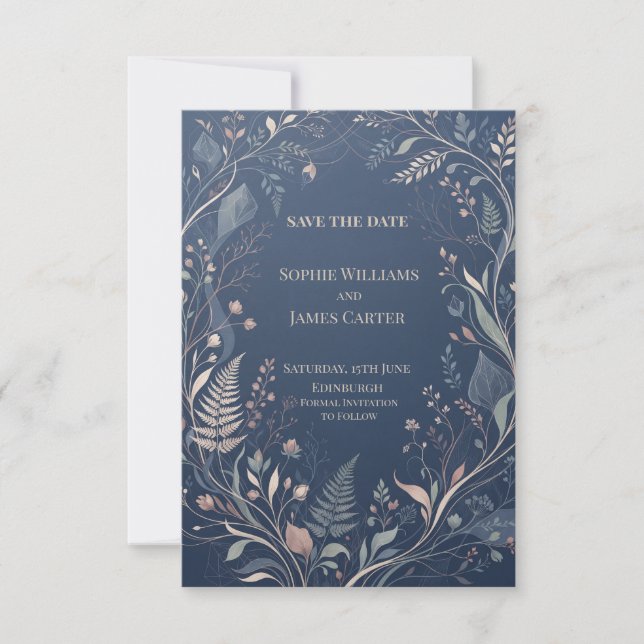 Personalised Wedding Save the Date (Front)