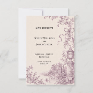 Personalised Wedding Save the Date