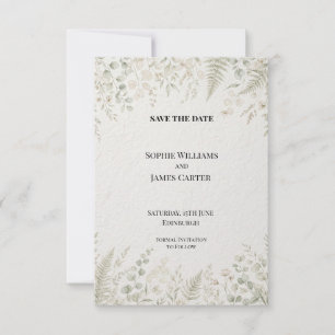 Personalised Wedding Save the Date