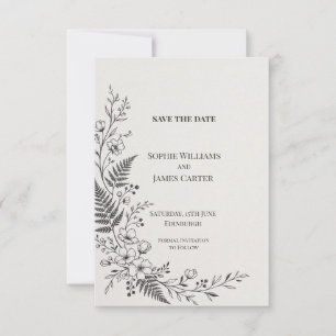 Personalised Wedding Save the Date