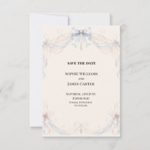 Personalised Wedding Save the Date