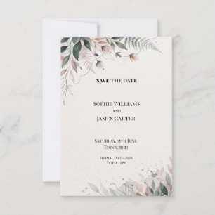 Personalised Wedding Save the Date