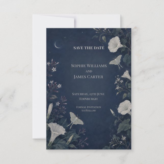 Personalised Wedding Save the Date (Front)