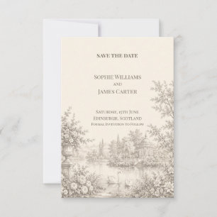 Personalised Wedding Save the Date