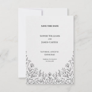 Personalised Wedding Save the Date