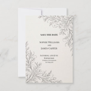 Personalised Wedding Save the Date