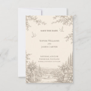 Personalised Wedding Save the Date