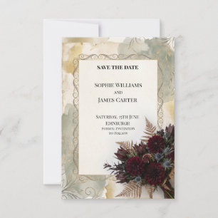 Personalised Wedding Save the Date