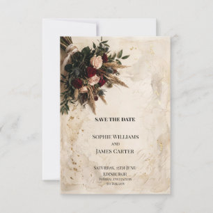 Personalised Wedding Save the Date