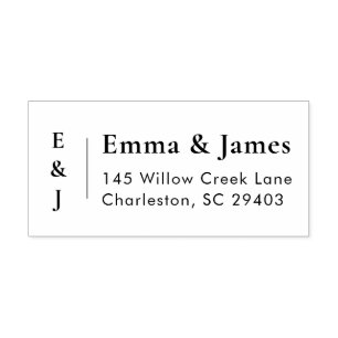 Personalised Wedding Self-inking Stamp
