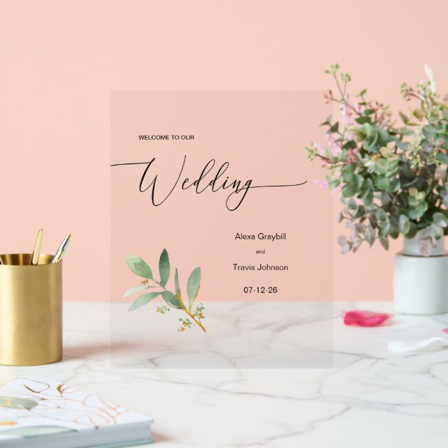 Personalised Wedding sign (Wedding)