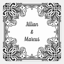 Personalised Wedding stickers