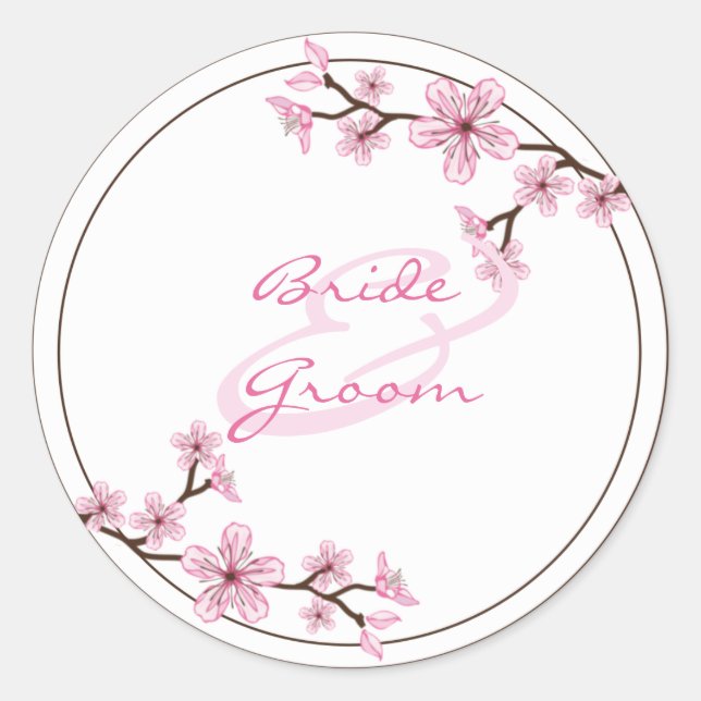 Personalised Wedding Stickers (Front)