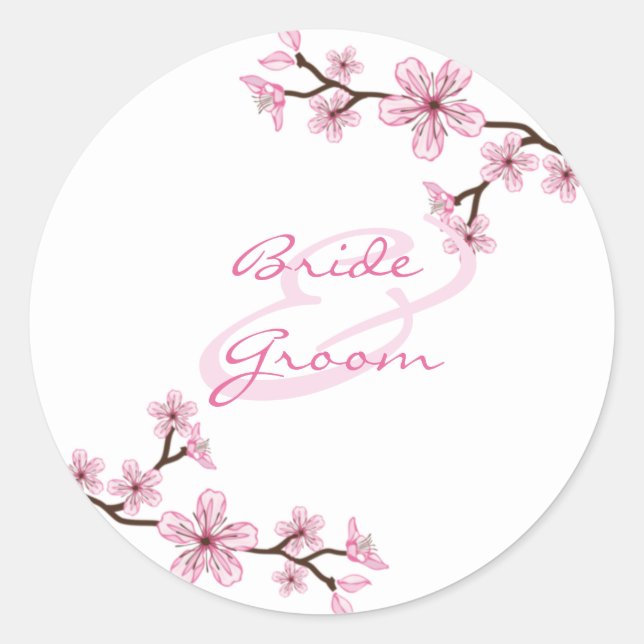 Personalised Wedding Stickers (Front)