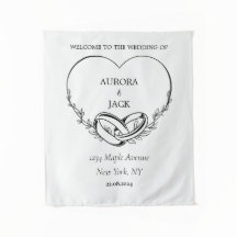 Personalised Wedding Tapestry