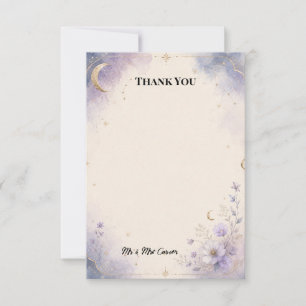 Personalised Wedding Thank You Card