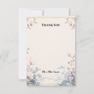 Personalised Wedding Thank You Card