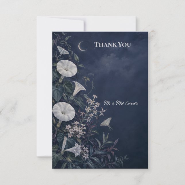 Personalised Wedding Thank You Card (Front)