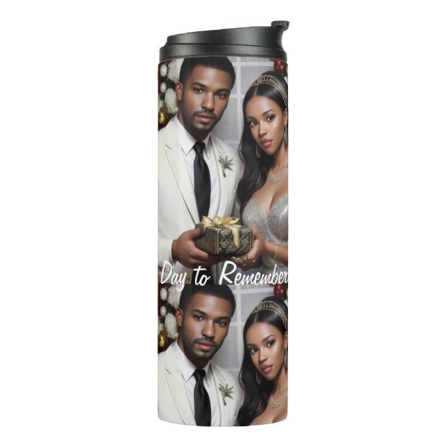 Personalised Wedding Tumbler (Rotated Left)
