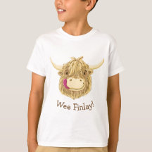 Personalised Wee Hamish Highland Cow