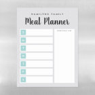 Personalised Weekly Meal Planner & Shopping List