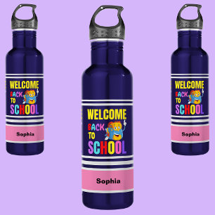 Personalised Welcome Back To School 710 Ml Water Bottle