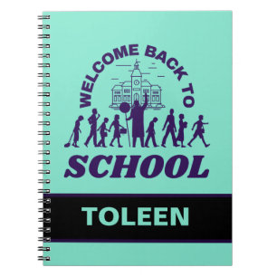 Personalised Welcome Back To School Notebook